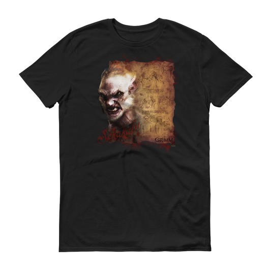 Grimm Schakal Wesen Men's Short Sleeve T-Shirt