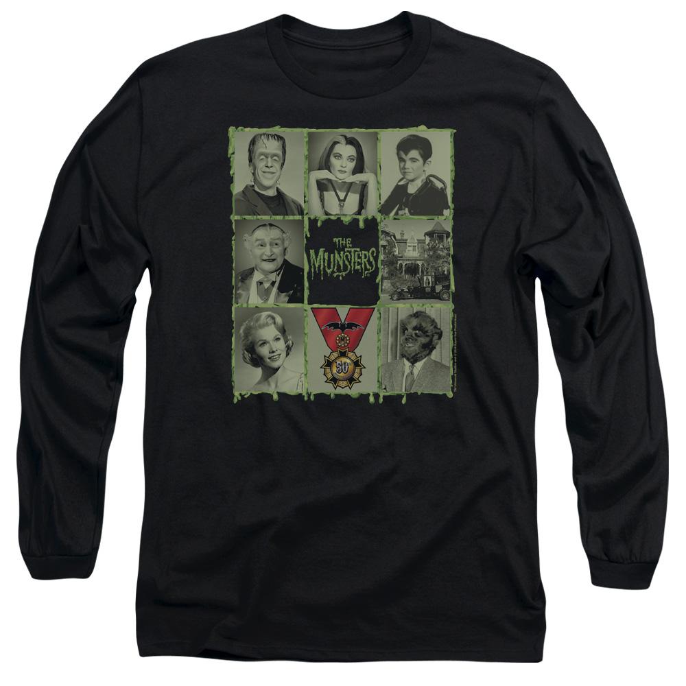 The Munsters Blocks Long Sleeve T-Shirt