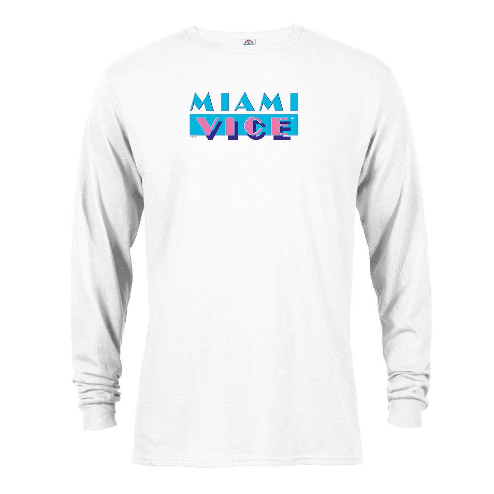 Miami Vice Logo Long Sleeve T-Shirt