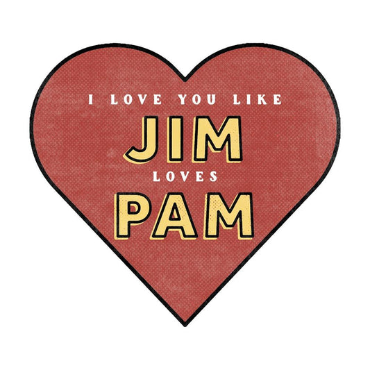 The Office Jim Loves Pam White Mug-3