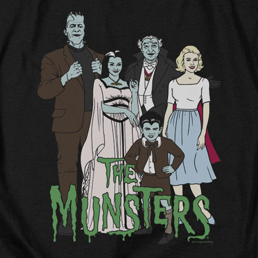 The Munsters The Family Men's Short Sleeve T-Shirt-1