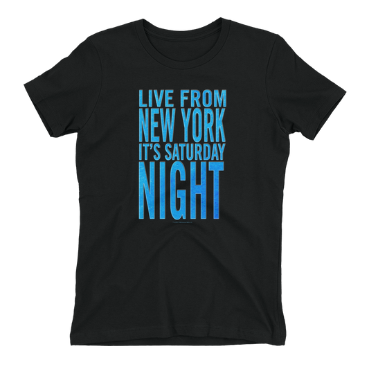 Saturday Night Live It's Saturday Night Women's Short Sleeve T-Shirt-0