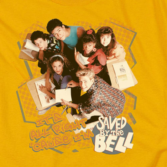 Saved By The Bell It's All Right T-Shirt-1