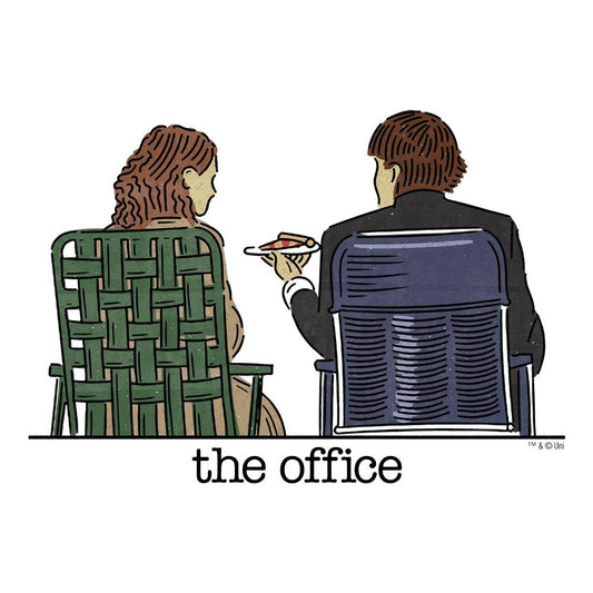 The Office Jim and Pam Roof Date White Mug-3