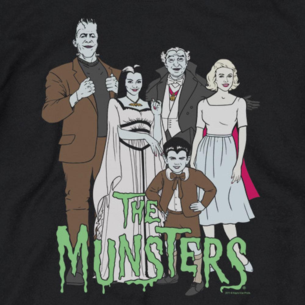 The Munsters The Family Crew Neck Sweatshirt