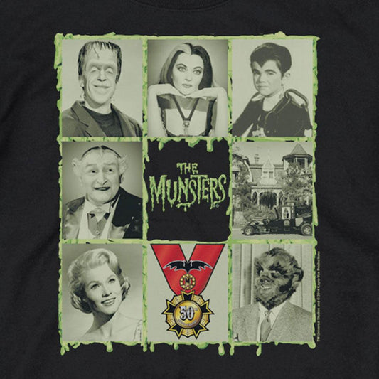 The Munsters Blocks Crew Neck Sweatshirt-1