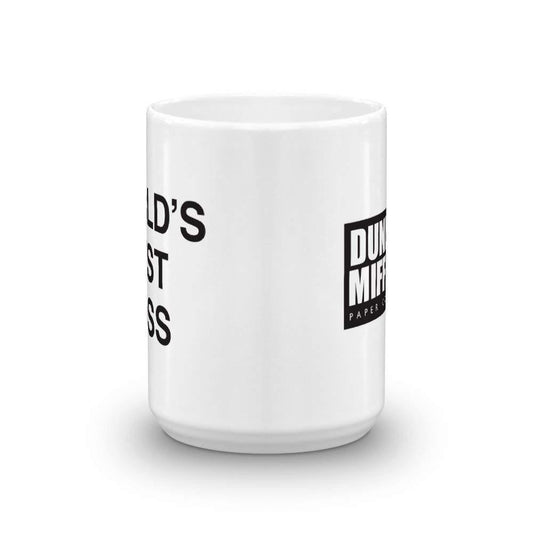 The Office World's Best Boss White Mug-2