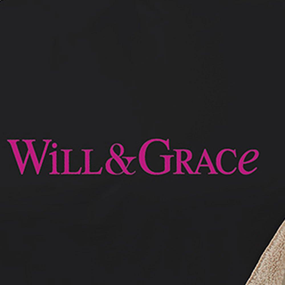 Will & Grace Logo Sherpa Throw Blanket