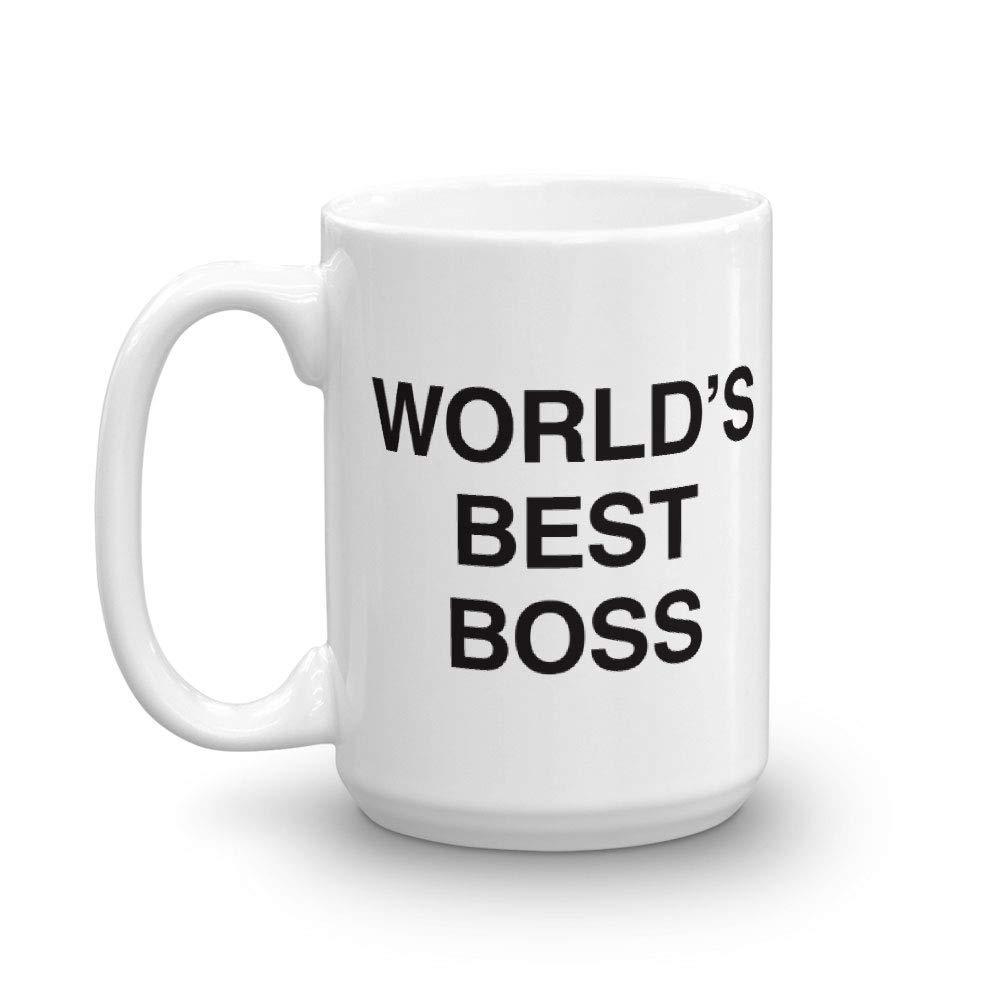 The Office World's Best Boss White Mug