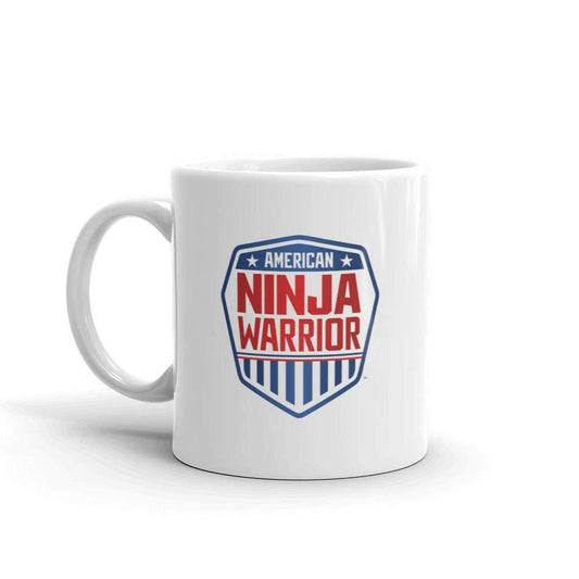 American Ninja Warrior White Mug-4