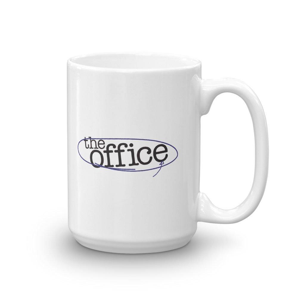 The Office Circled Logo White Mug