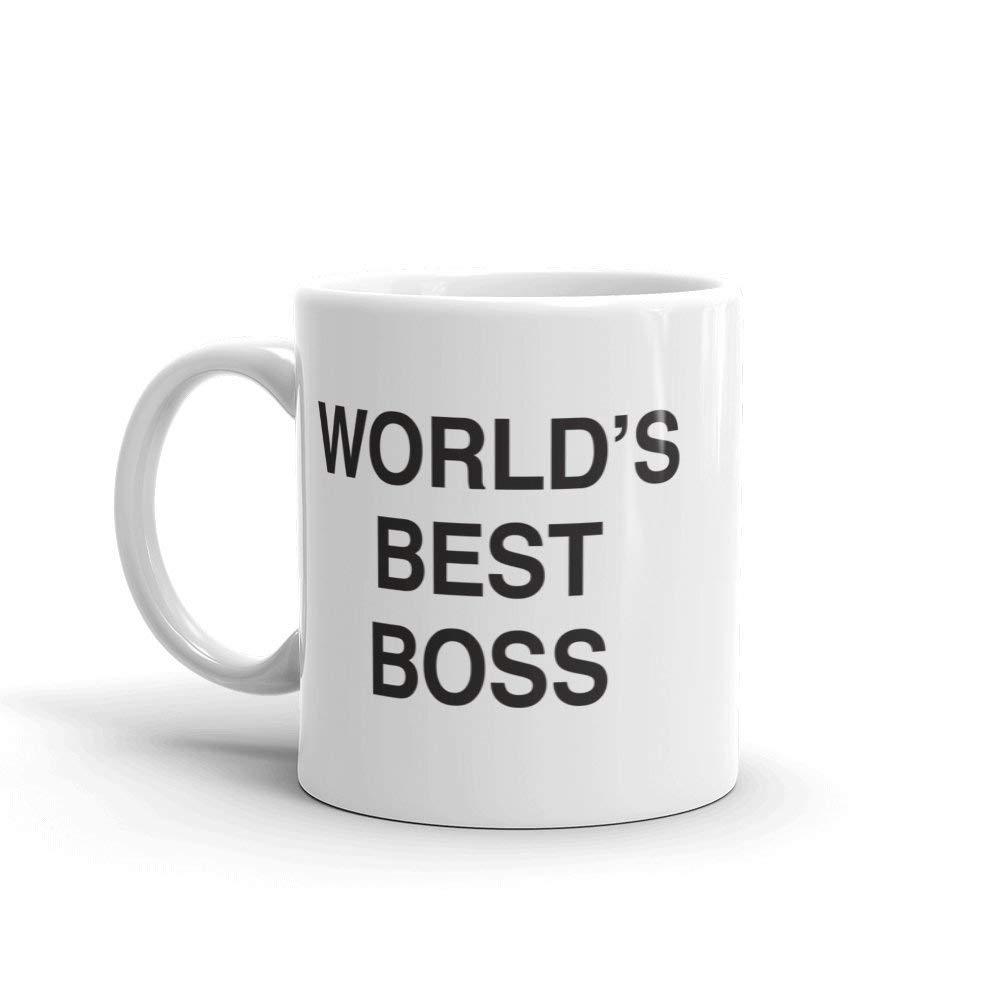 The Office World's Best Boss White Mug