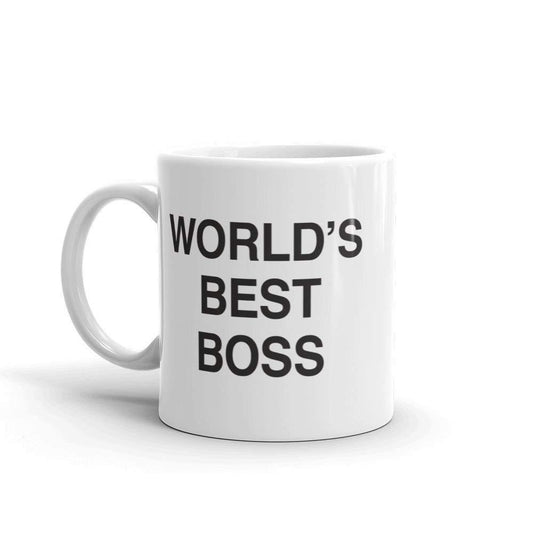 The Office World's Best Boss White Mug-4