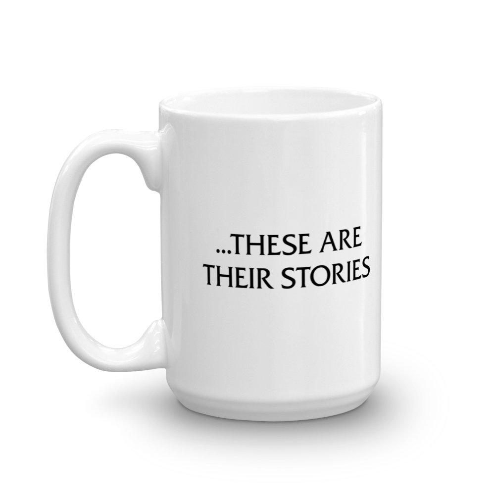 Law & Order These are Their Stories White Mug