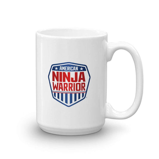 American Ninja Warrior White Mug-0