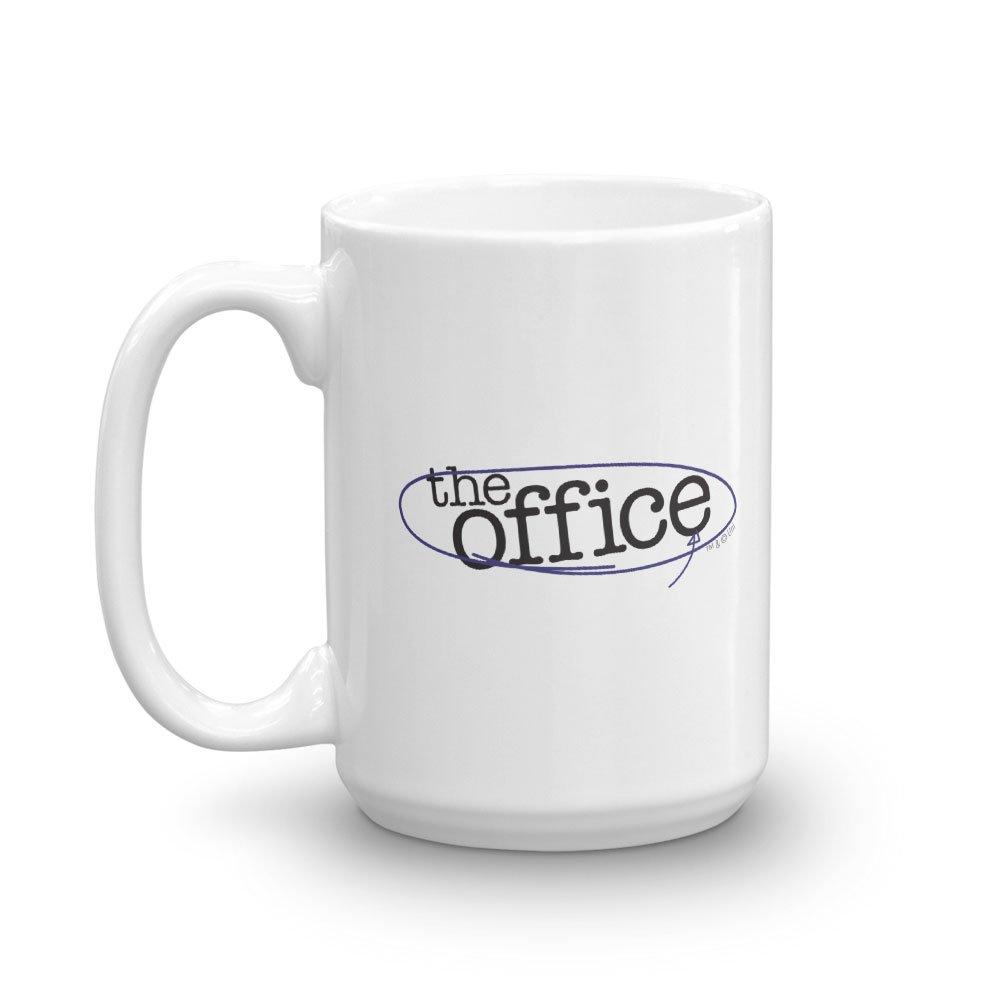 The Office Circled Logo White Mug