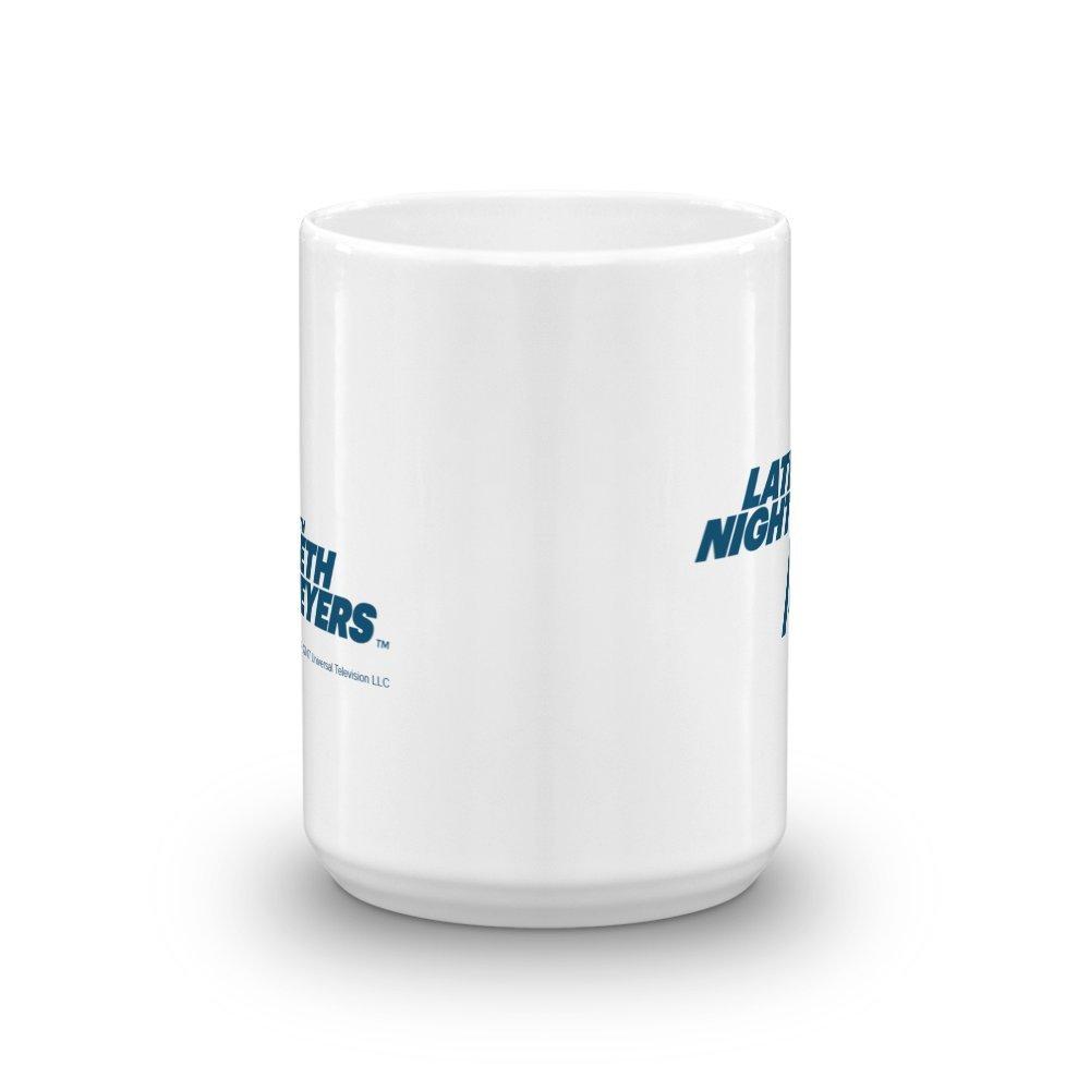 Late Night With Seth Meyers 15 oz White Mug