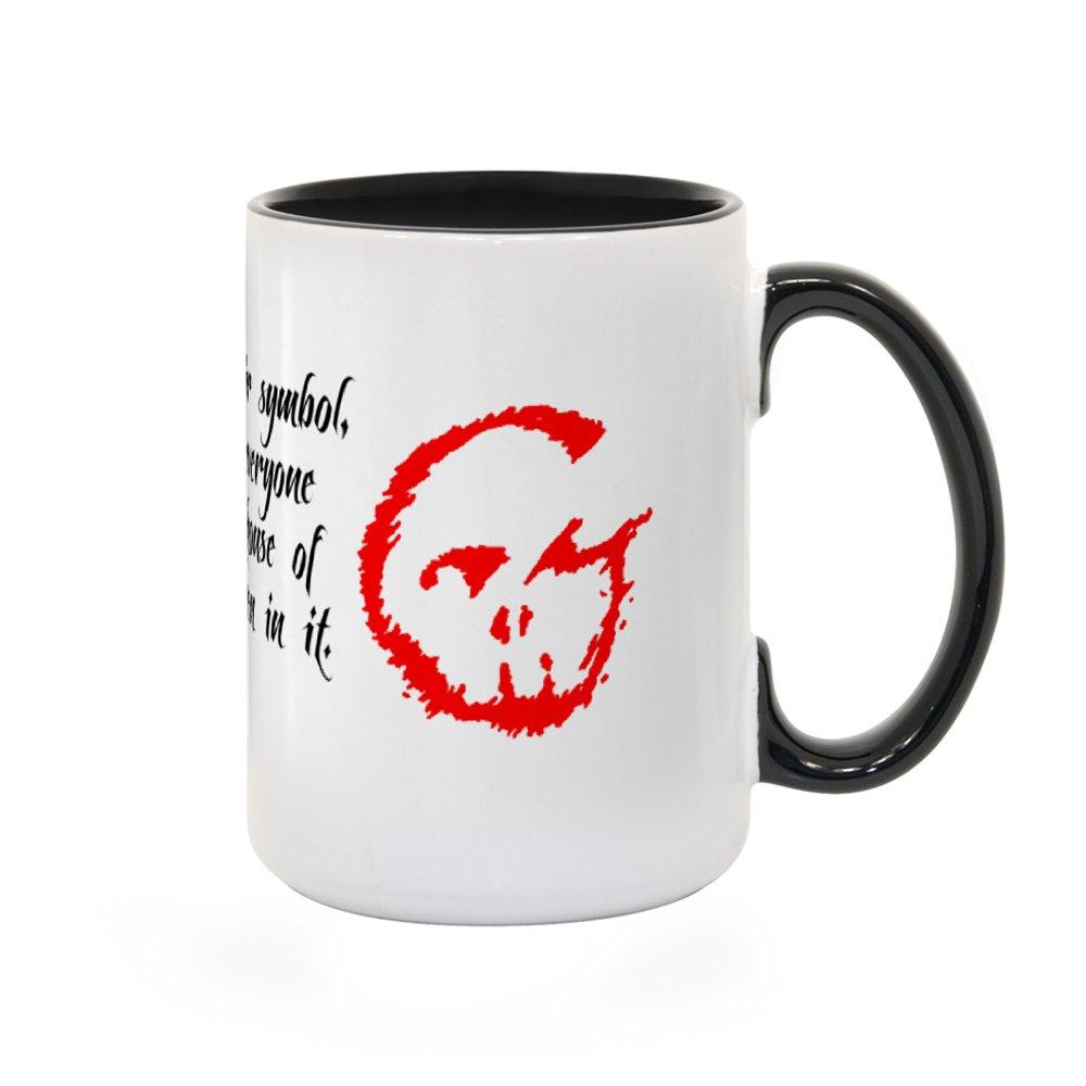 Grimm Gterbestunde Mark White and Black Mug