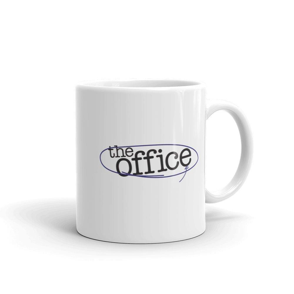 The Office Circled Logo White Mug