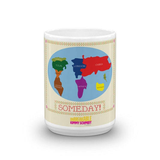 Unbreakable Kimmy Schmidt Someday Cross Stitch White Mug-5