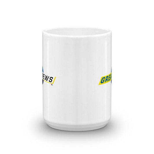 Great News Globe Logo White Mug-1