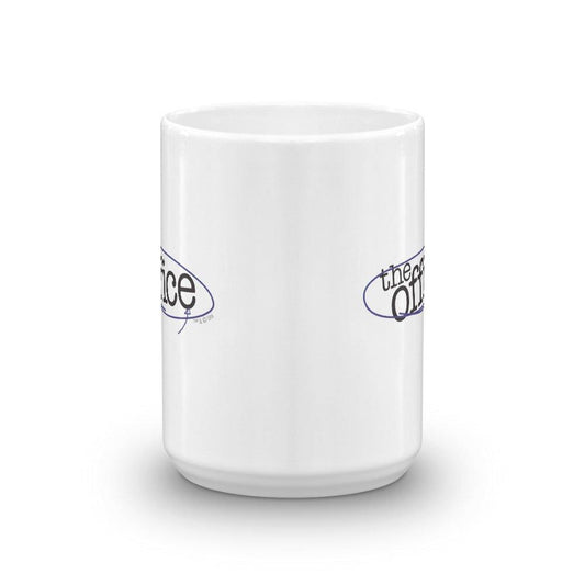 The Office Circled Logo White Mug-1