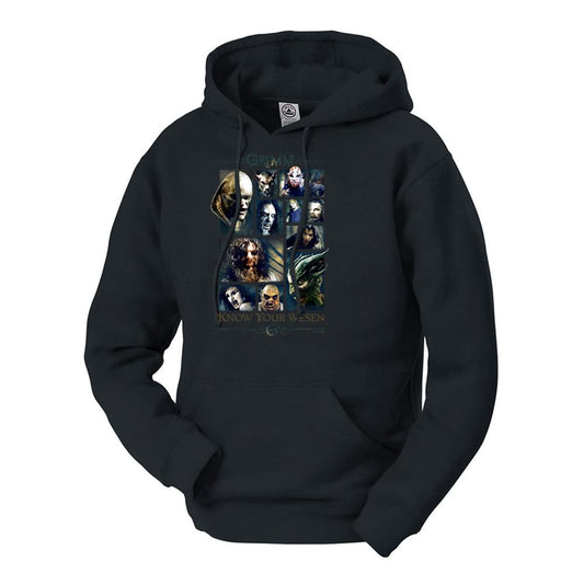 Grimm Know Your Wesen Hooded Sweatshirt-0