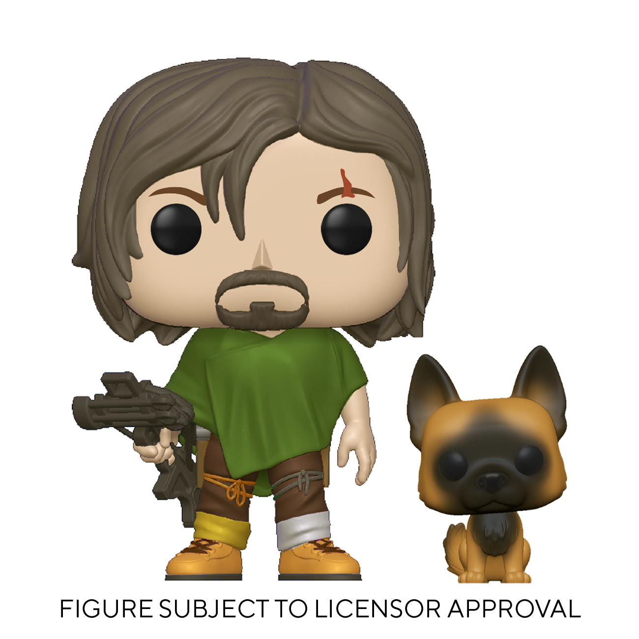 The Walking Dead Daryl with Dog Buddy Pop Figure by Funko!