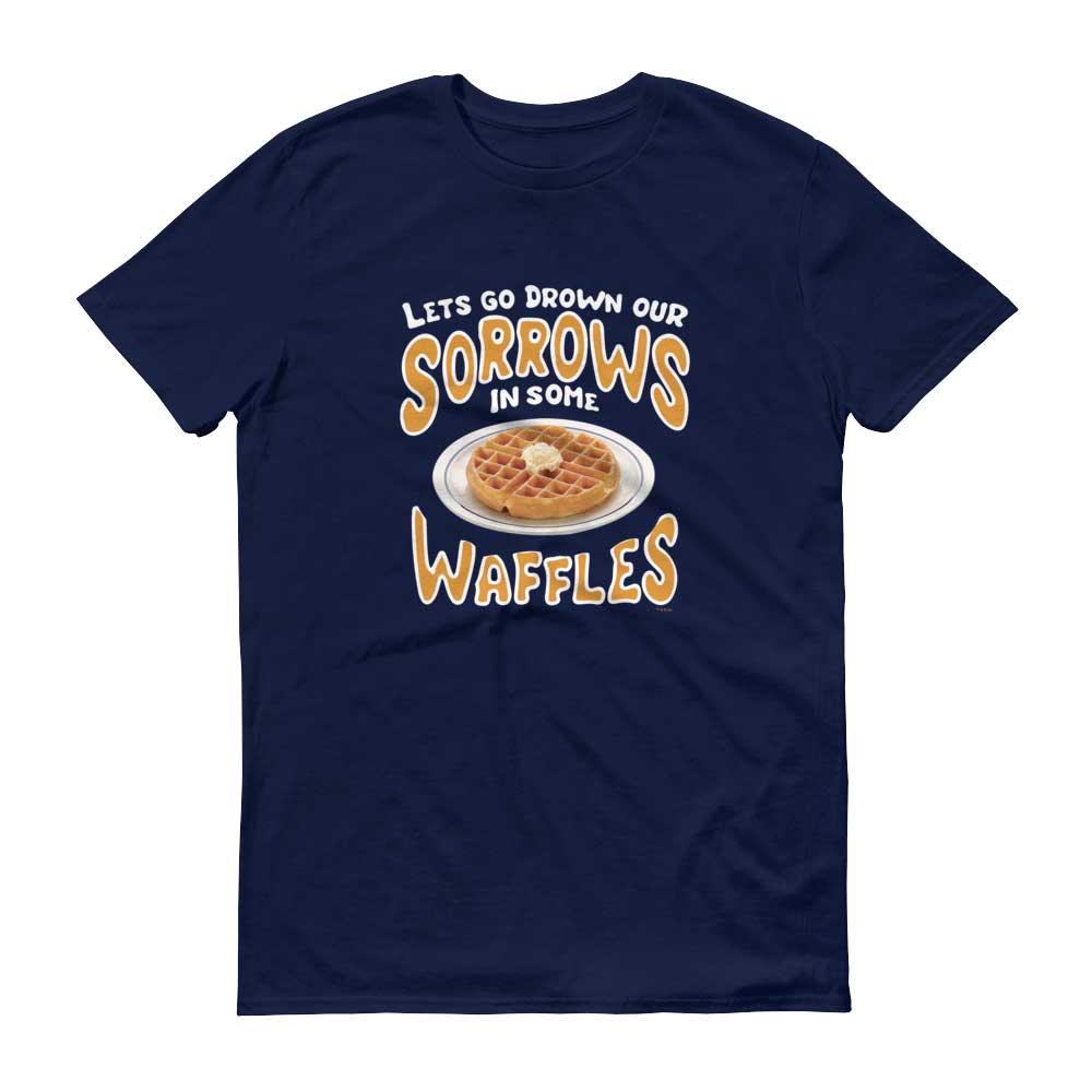 Parks and Recreation Drown Our Sorrows in Some Waffles Men's T-Shirt