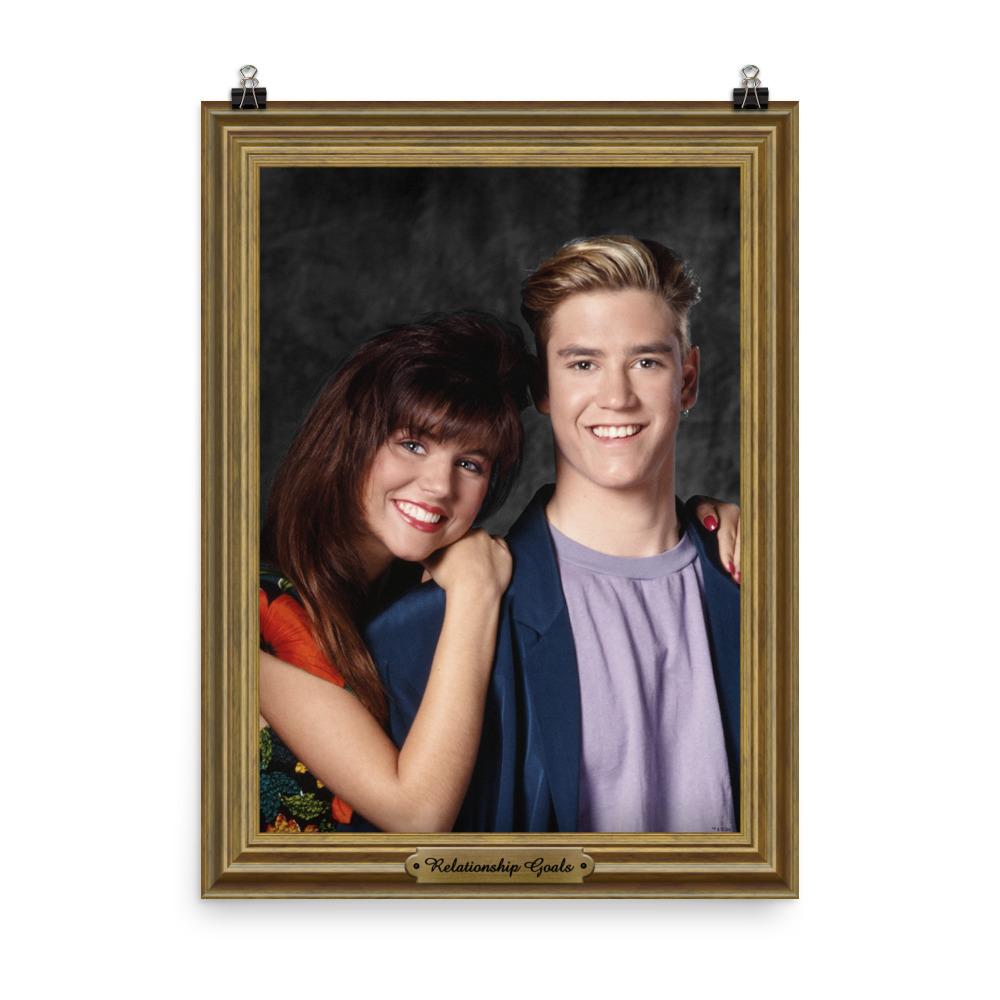 Saved By The Bell Relationship Goal Poster - 18 X 24