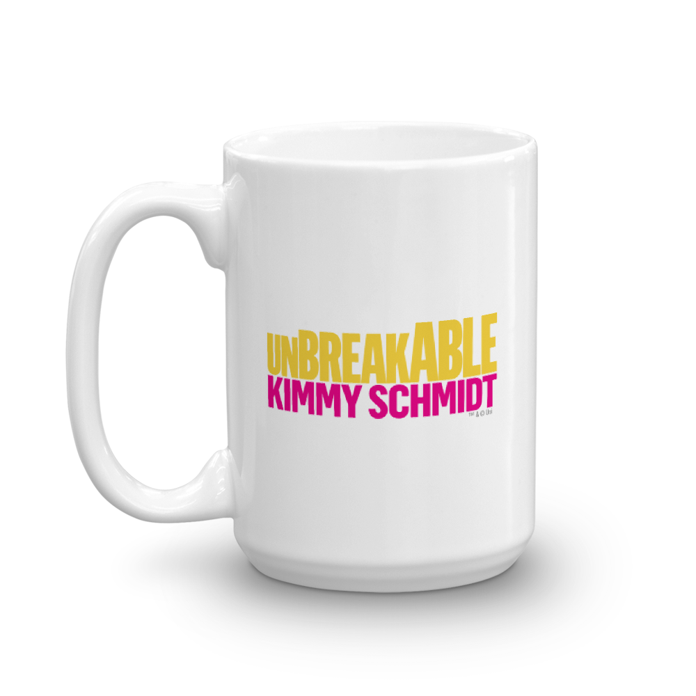 Unbreakable Kimmy Schmidt I am an Enigma White Mug