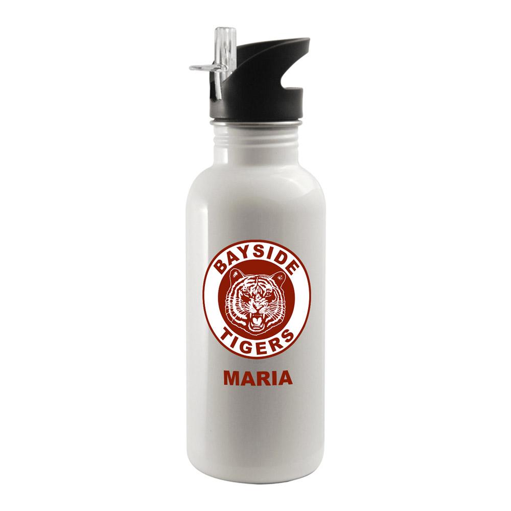 Personalized Saved By The Bell Bayside Tigers Water Bottle