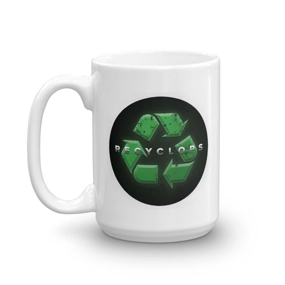 The Office Recyclops Recycle White Mug