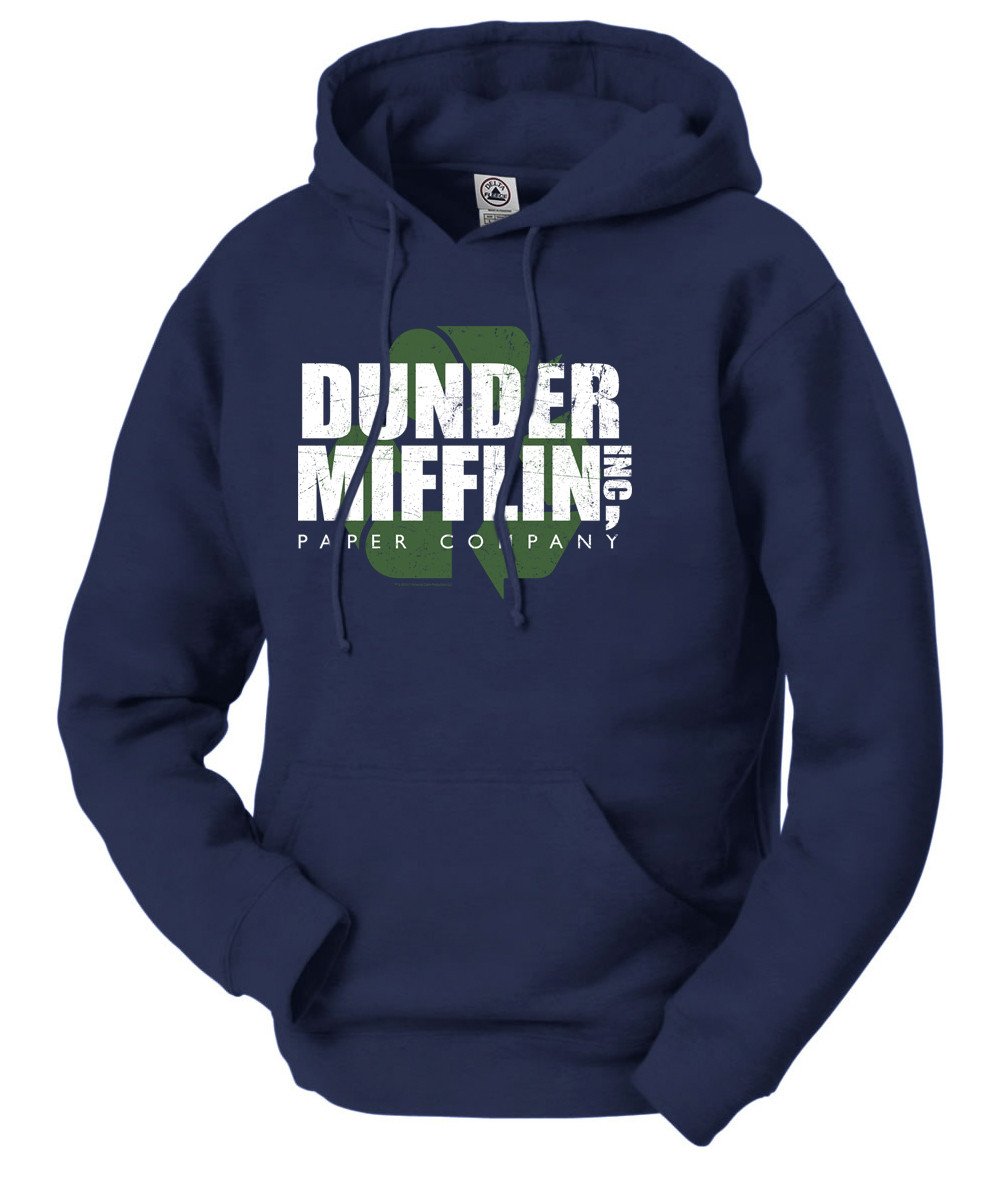 The Office Dunder Mifflin Recycle Hooded Sweatshirt