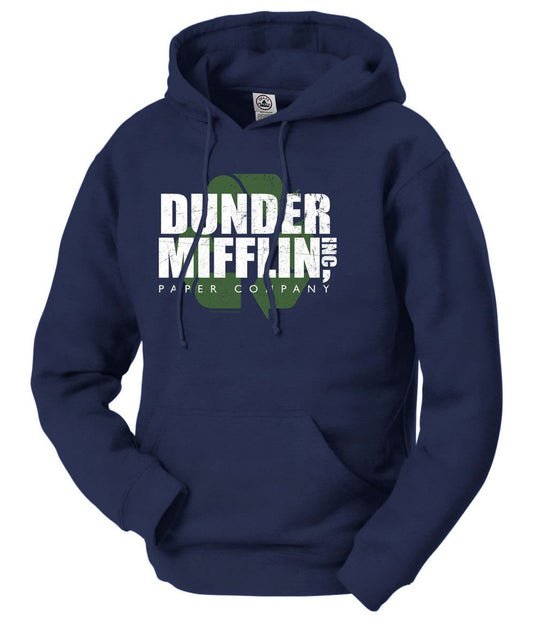 The Office Dunder Mifflin Recycle Hooded Sweatshirt-0