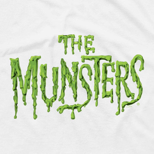 The Munsters Distress Logo Men's Short Sleeve T-Shirt-1