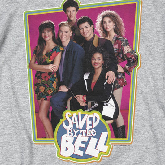 Saved By The Bell Cast Photo T-Shirt-1