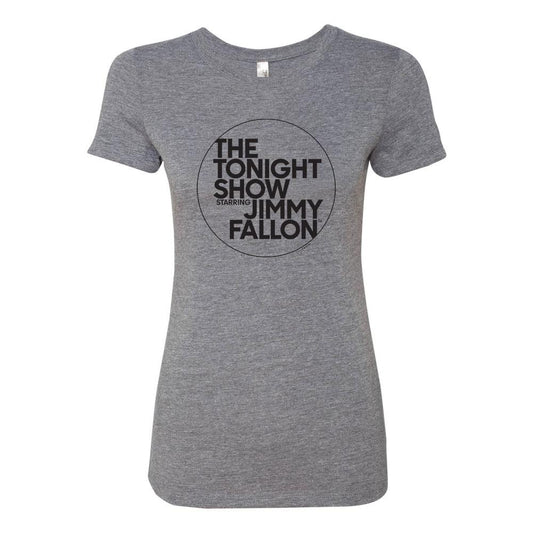 The Tonight Show Starring Jimmy Fallon Women's Tri-Blend Short Sleeve T-Shirt-0