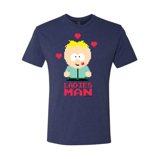 South Park 8-Bit Butters Ladies Man Short Sleeve T-Shirt-0