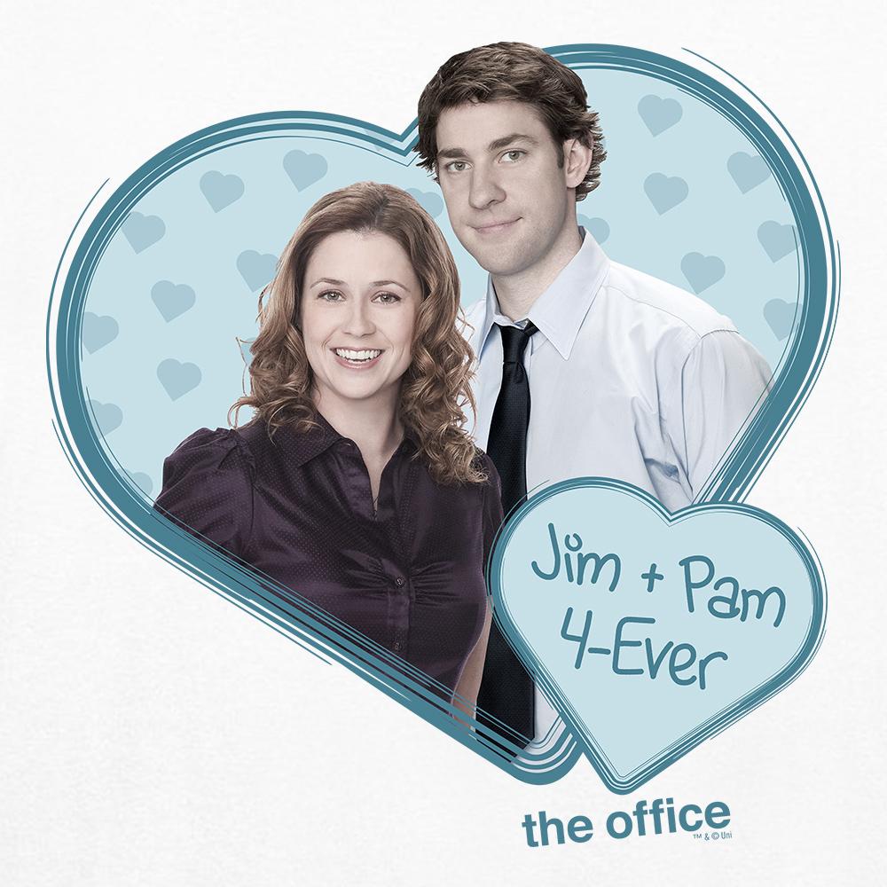 The Office Jim & Pam Forever Long Sleeve T-Shirt