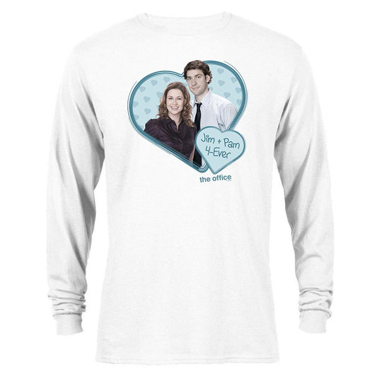 The Office Jim & Pam Forever Long Sleeve T-Shirt