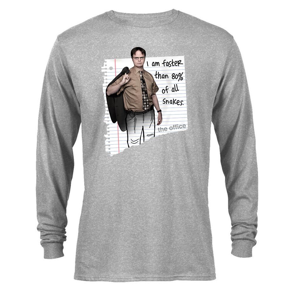 The Office Dwight Snakes Long Sleeve T-Shirt