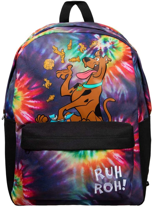 Scooby-Doo Tie Dye Ruh Roh! Laptop Backpack