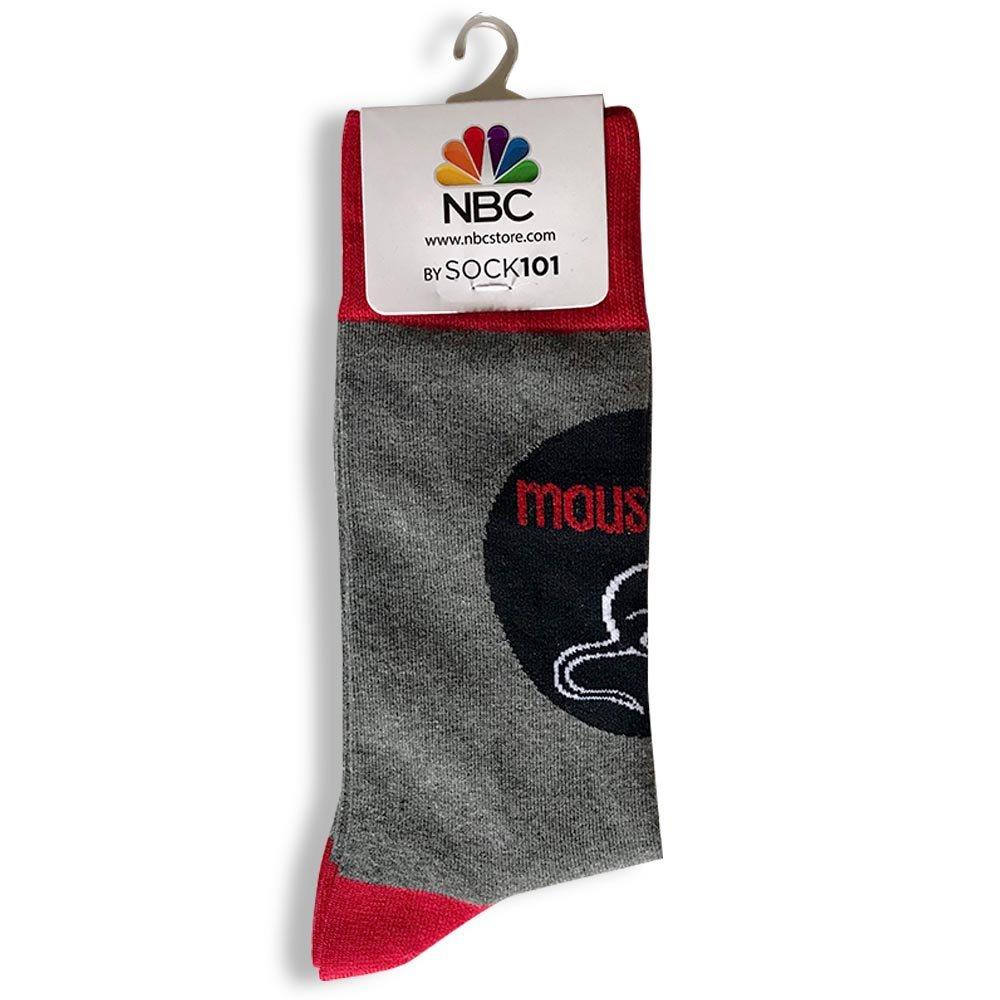 Parks and Recreation Mouse Rat Circle Custom Knit Socks