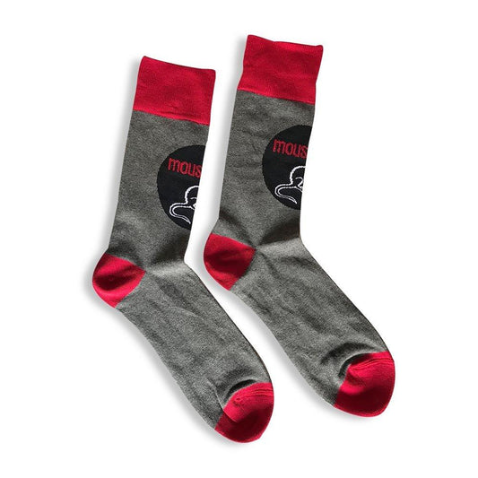 Parks and Recreation Mouse Rat Circle Custom Knit Socks-0