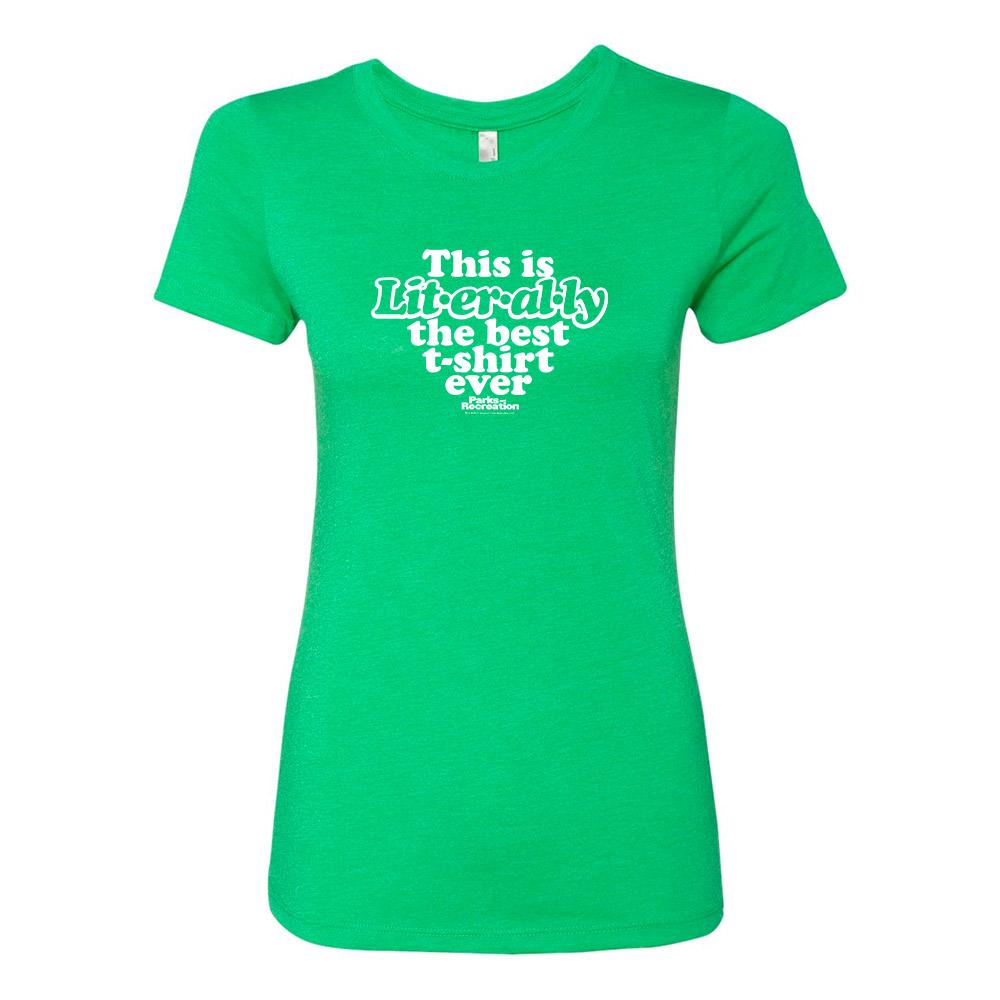 Parks and Recreation Literally St. Paddy's Day Women's T-Shirt