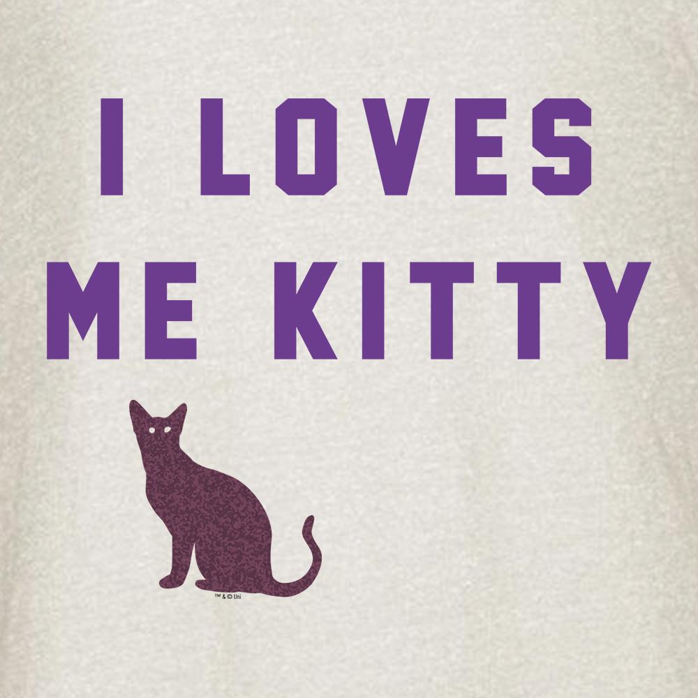 Will & Grace I Loves Me Kitty Lightweight Crew Neck Sweatshirt