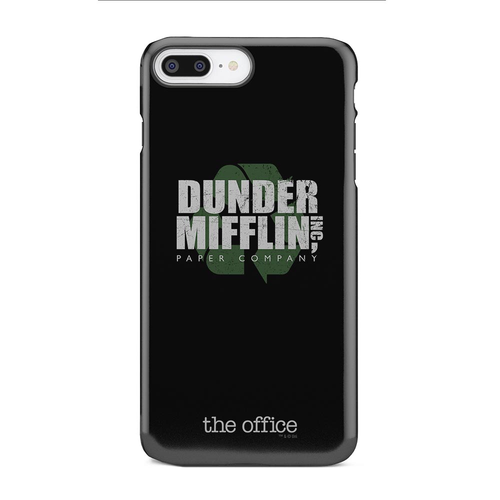 The Office Dunder Mifflin Recycle iPhone Tough Phone Case