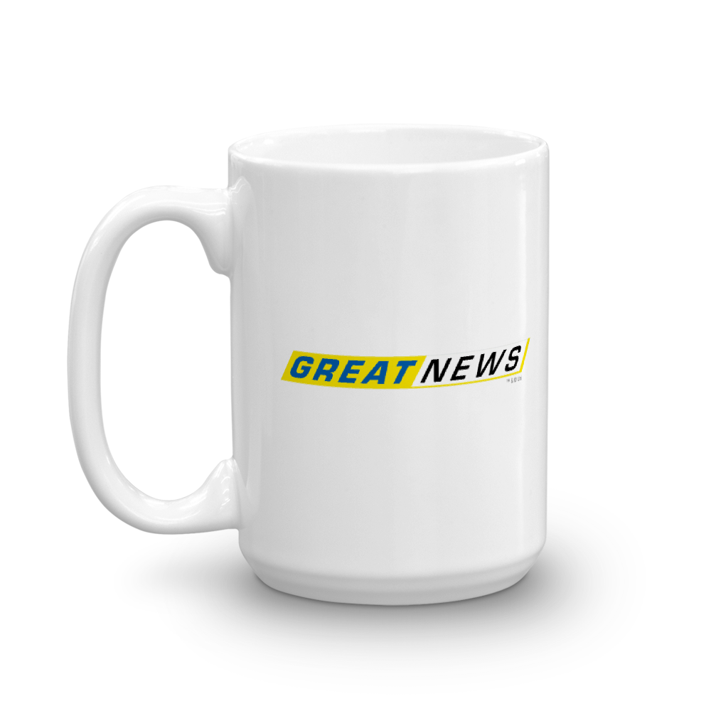 Great News The Breakdown Logo White Mug