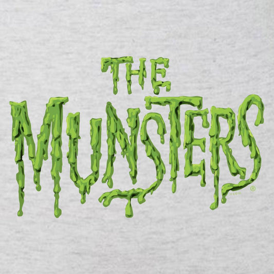 The Munsters Distress Logo Women's Tri-Blend Short Sleeve T-Shirt-1